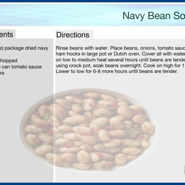 وصول حصري إلى مجموعة وصفات الفاصولياء