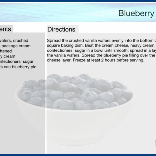 مجموعة وصفات التوت الأزرق - الوصول إلى 45 صورة JPG رائعة