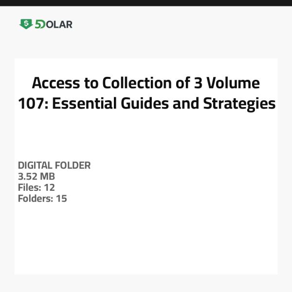 Zugang zur Sammlung von 3 Volumen 107: Essenzielle Leitfäden und Strategien