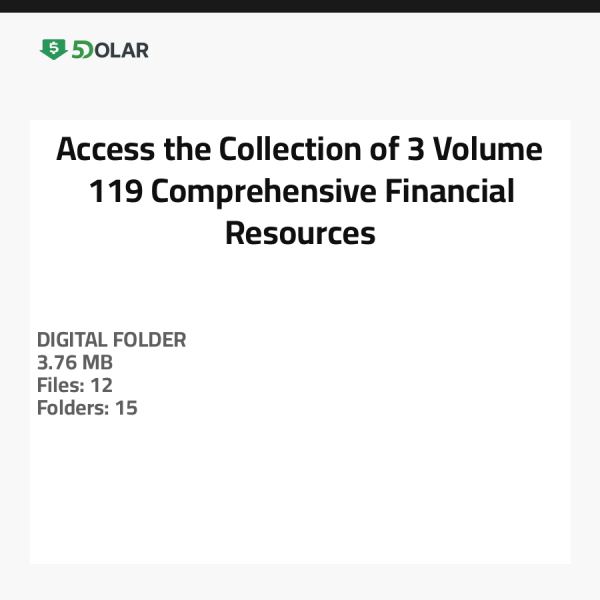 Zugriff auf die Sammlung von 3 Volumen 119 - Umfassende Finanzressourcen