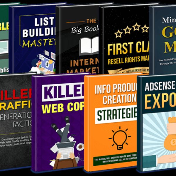 Zugang zur Sammlung von 9 wiederverkaufbaren E-Books