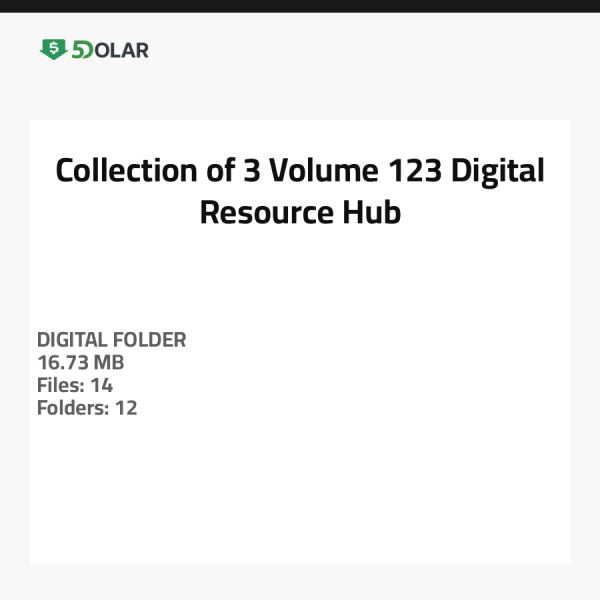 Sammlung von 3 Volumen 123 - Digitales Ressourcen-Hub