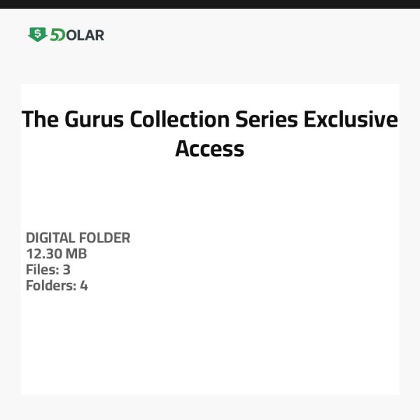 Die Gurus-Kollektion Serie - Exklusiver Zugang