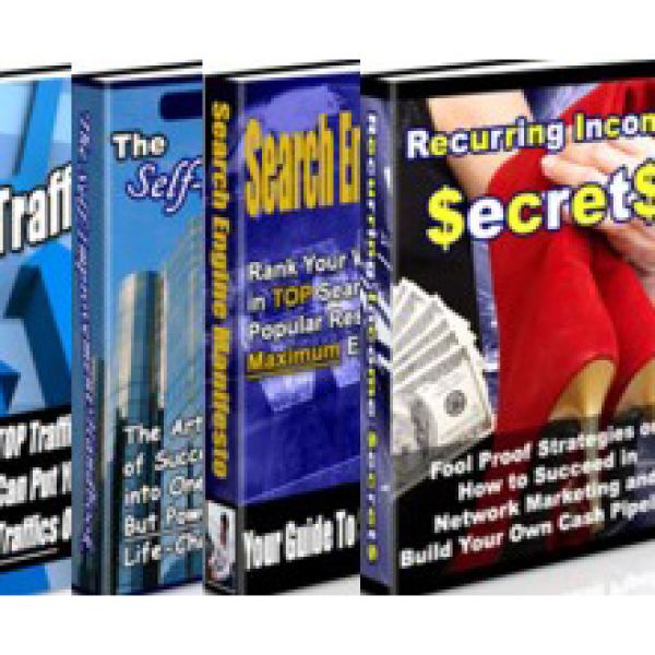 4 PLR Ebooks Sammlung - Entsperren Sie Ihre digitale Bibliothek