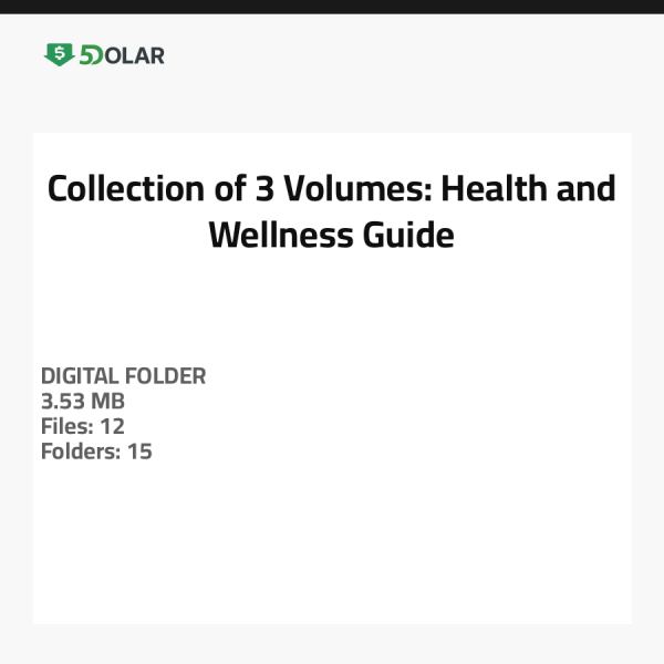 Sammlung von 3 Bänden: Gesundheits- und Wellnessleitfaden