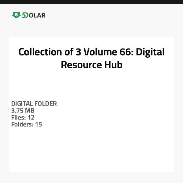 Sammlung von 3 Band 66: Digitales Ressourcen-Hub