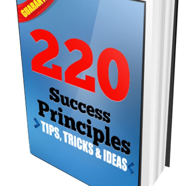 220 مبدأ للنجاح: نصائح، حيل، وأفكار للوصول