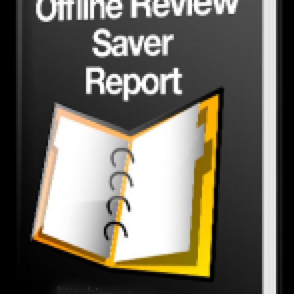 الوصول إلى تقرير حفظ المراجعات غير المتصلة بالإنترنت