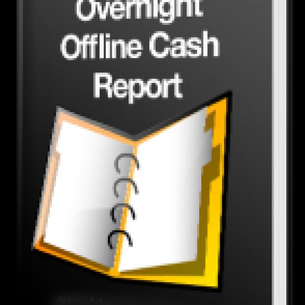 الوصول إلى تقرير النقد غير المتصل لليلة واحدة