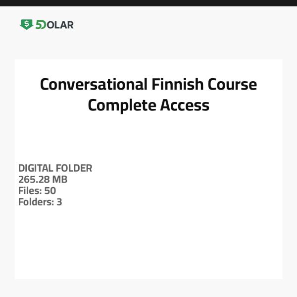 Konversationskurs Finnisch - Voller Zugang