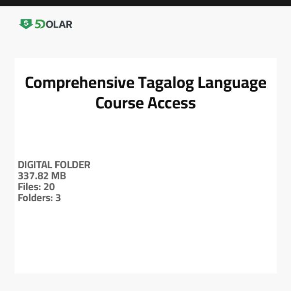 Umfassender Zugang zum Tagalog-Sprachkurs