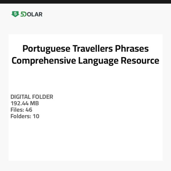Portugiesische Reisenden Phrasen - Umfassende Sprachressource