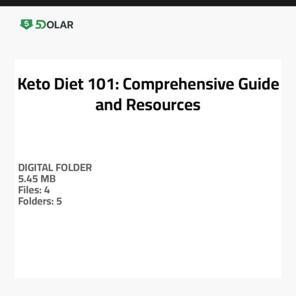 Keto-Diät 101: Umfassender Leitfaden und Ressourcen