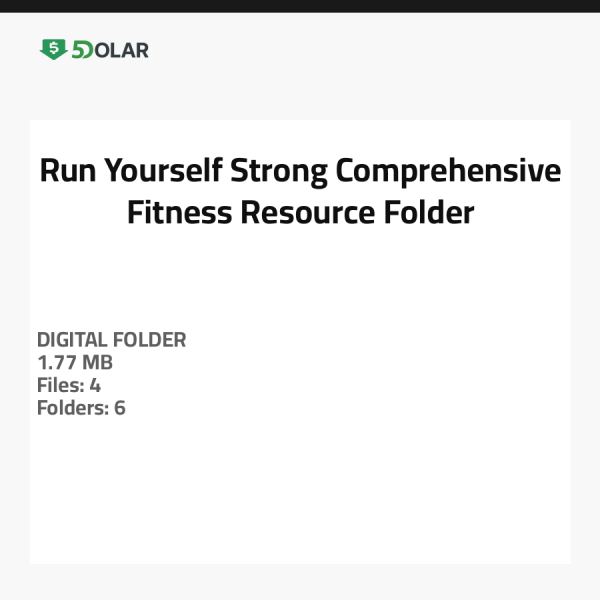 Lauf Dich Stark - Umfassender Fitness-Ressourcenordner