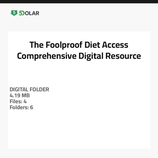 Der fehlersichere Diätzugang - Umfassende digitale Ressource