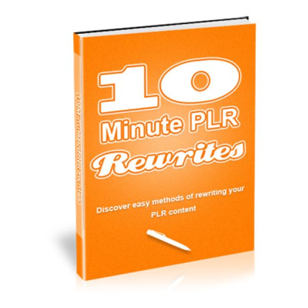 إعادة كتابة PLR لمدة 10 دقائق - وصول كامل