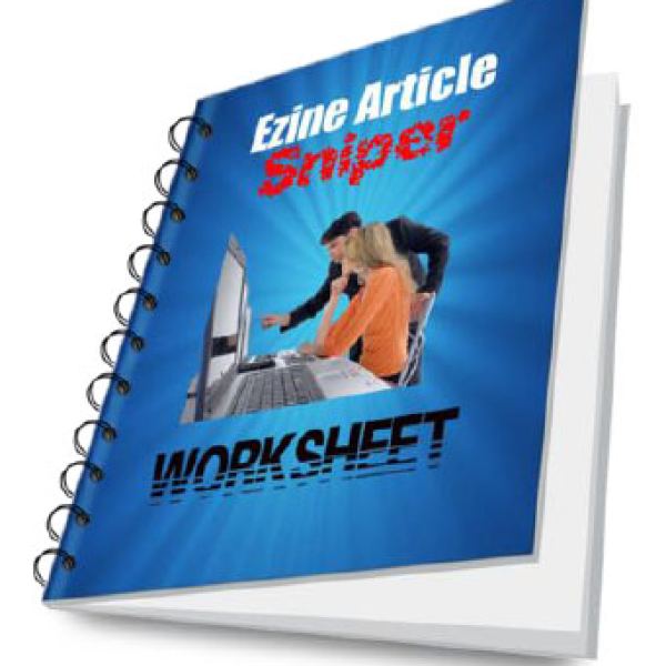 Zugang zum Ezine Article Sniper Arbeitsblatt