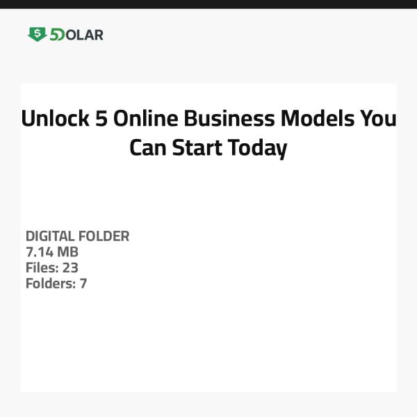 Entdecken Sie 5 Online-Geschäftsmodelle, die Sie heute starten können