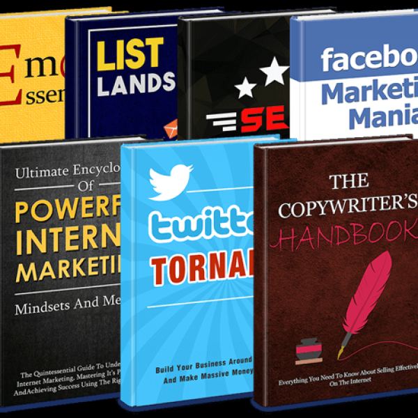 Sammlung von 7 Wiederverkaufsfähigen Ebooks - Entfalten Sie Ihr Marketing-Potenzial