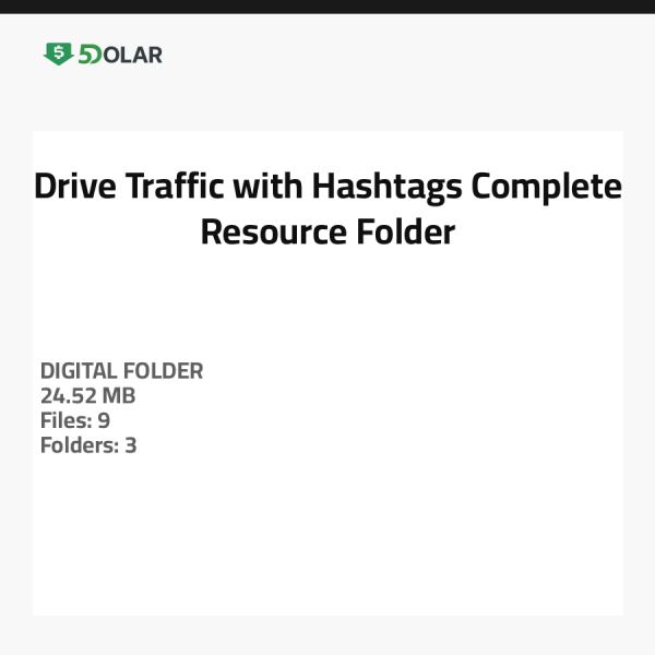 Traffic mit Hashtags steigern - Vollständiger Ressourcenordner