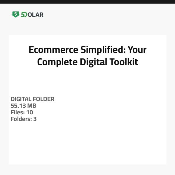 Ecommerce-Vereinfacht: Ihr vollständiges digitales Toolkit