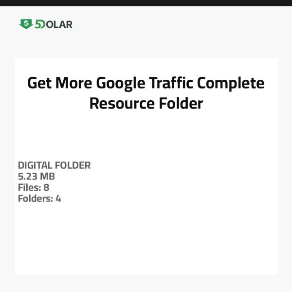 Mehr Google-Traffic erhalten - Kompletter Ressourcenordner