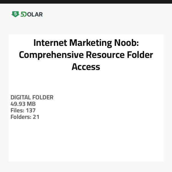 تسويق الإنترنت للمبتدئين: الوصول إلى مجلد الموارد الشامل
