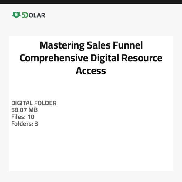 Meisterung des Verkaufstrichters - Umfassender Zugang zu digitalen Ressourcen