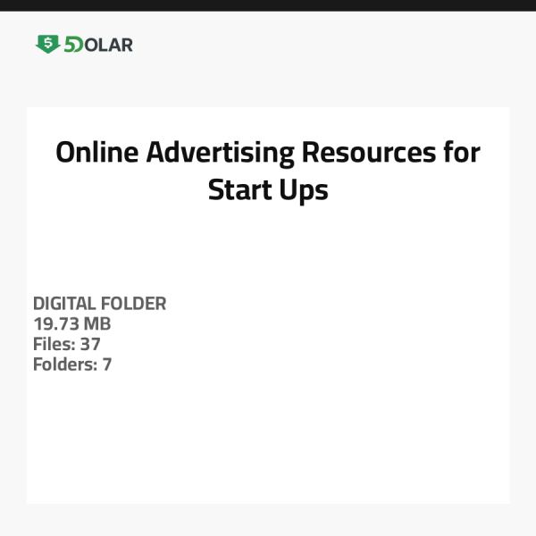 Online-Werbung Ressourcen für Start-Ups