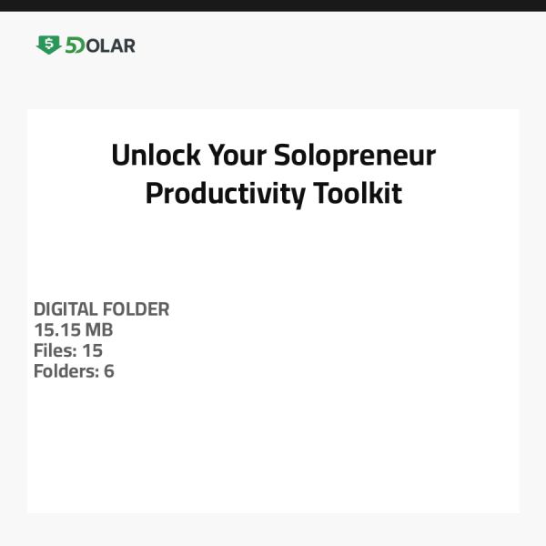 Entfesseln Sie Ihr Solopreneur-Produktivitäts-Toolkit