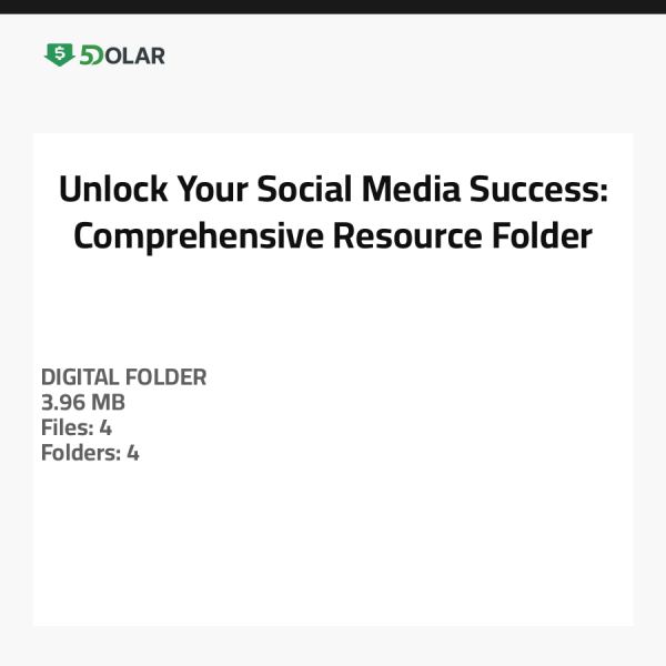 Entfesseln Sie Ihren Erfolg in den sozialen Medien: Umfassender Ressourcenordner