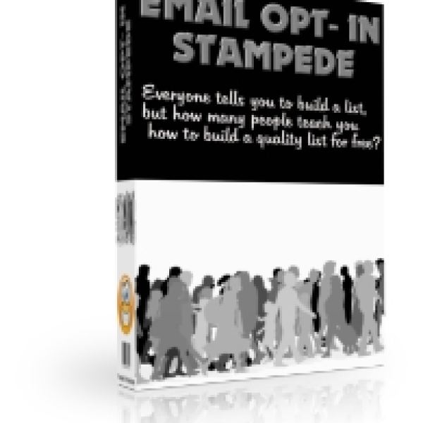 Email Optin Stampede - Vollständige digitale Marketingressource