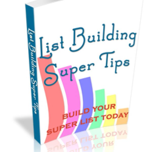 Liste Aufbau Super Tipps - Voller Zugang