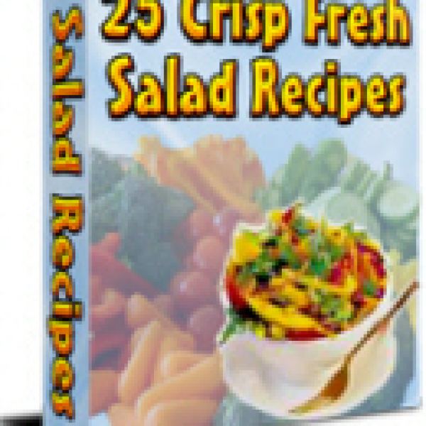 25 Knackige Frische Salatrezepte - Digitaler Zugang