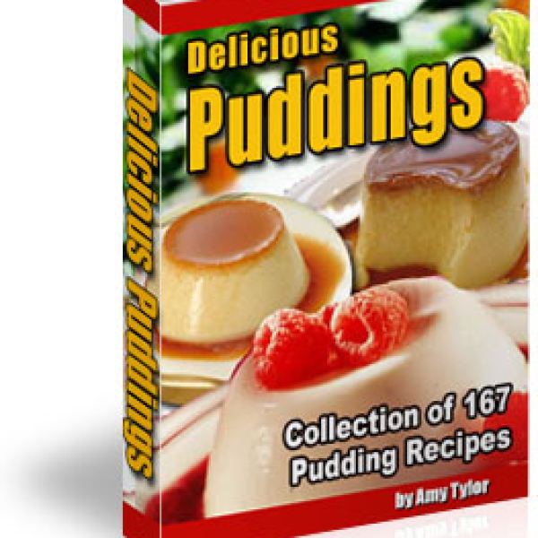 Leckere Pudding-Zugänge - Rezept- und Grafiksammlung