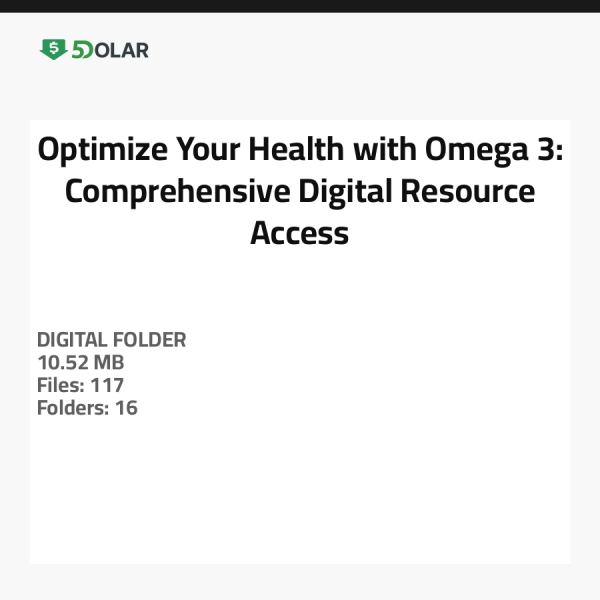 Optimieren Sie Ihre Gesundheit mit Omega-3: Umfassender Zugang zu digitalen Ressourcen
