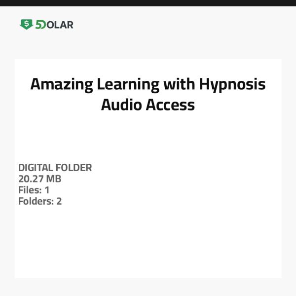 Amazing Learning with Hypnosis Audio Access