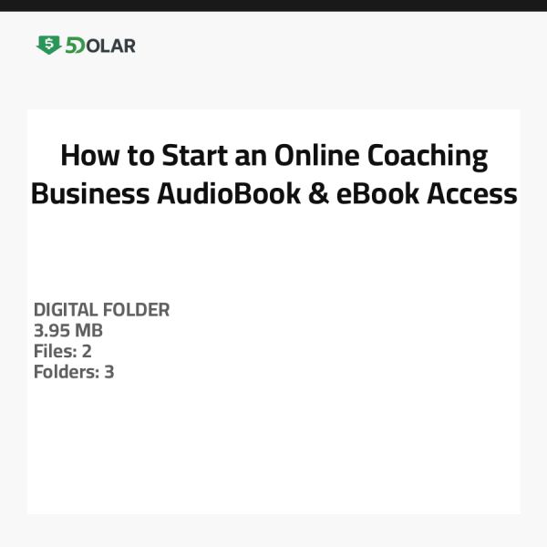 How to Start an Online Coaching Business - AudioBook & eBook Access