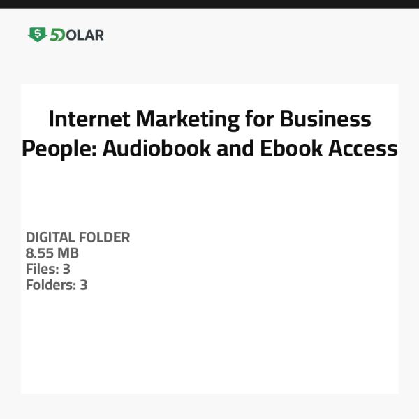 Internet Marketing for Business People: Audiobook and Ebook Access