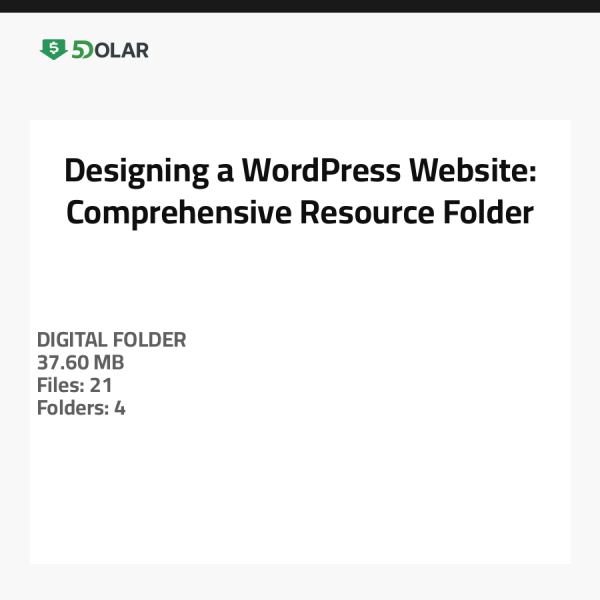 Designing a WordPress Website: Comprehensive Resource Folder
