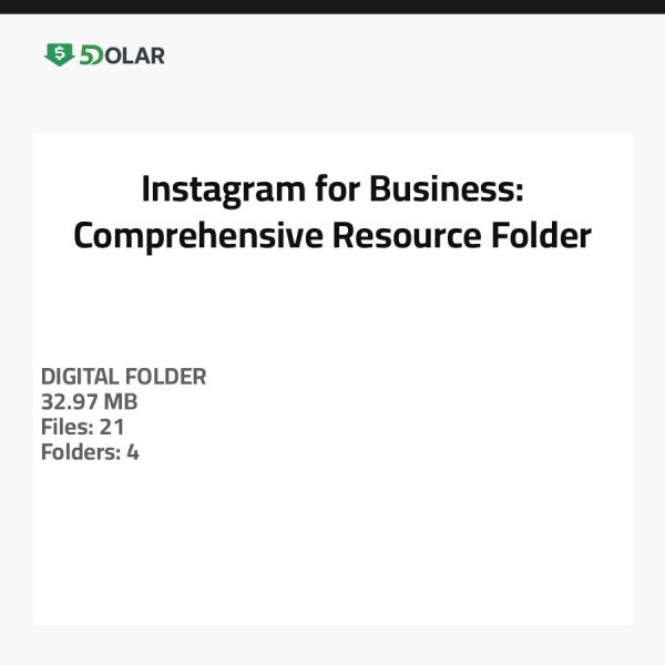 Instagram for Business: Comprehensive Resource Folder