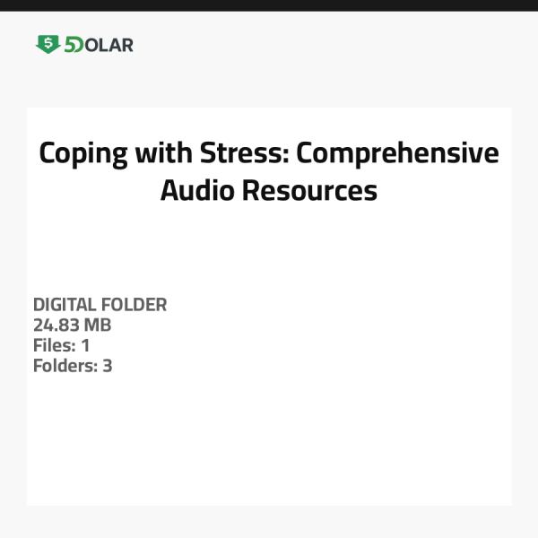 Coping with Stress: Comprehensive Audio Resources