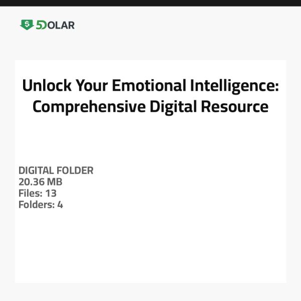 Unlock Your Emotional Intelligence: Comprehensive Digital Resource