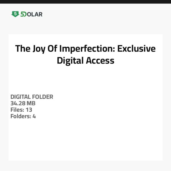 The Joy Of Imperfection: Exclusive Digital Access
