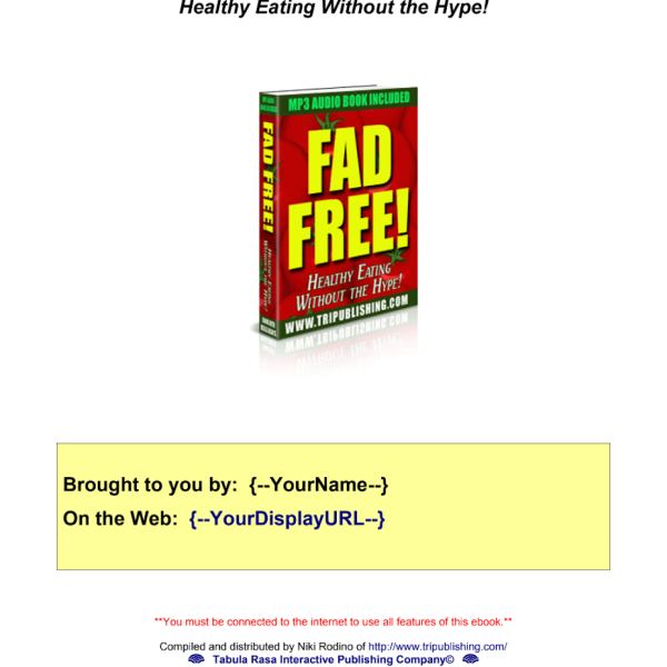 Fad Free Plus Audio Access