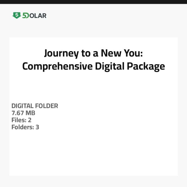 Journey to a New You: Comprehensive Digital Package