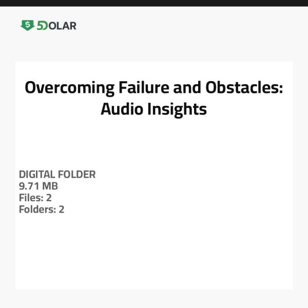 Overcoming Failure and Obstacles: Audio Insights