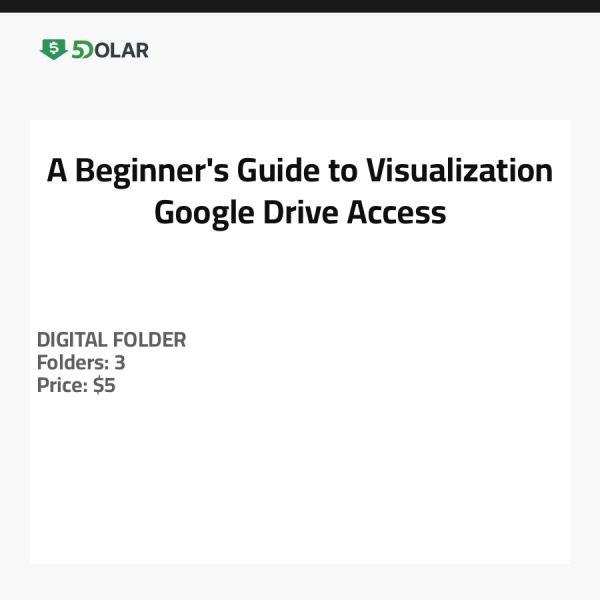A Beginner's Guide to Visualization - Google Drive Access