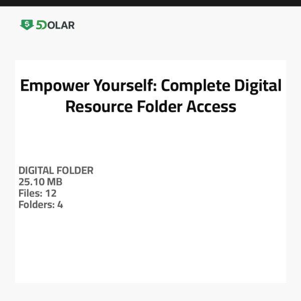 Empower Yourself: Complete Digital Resource Folder Access