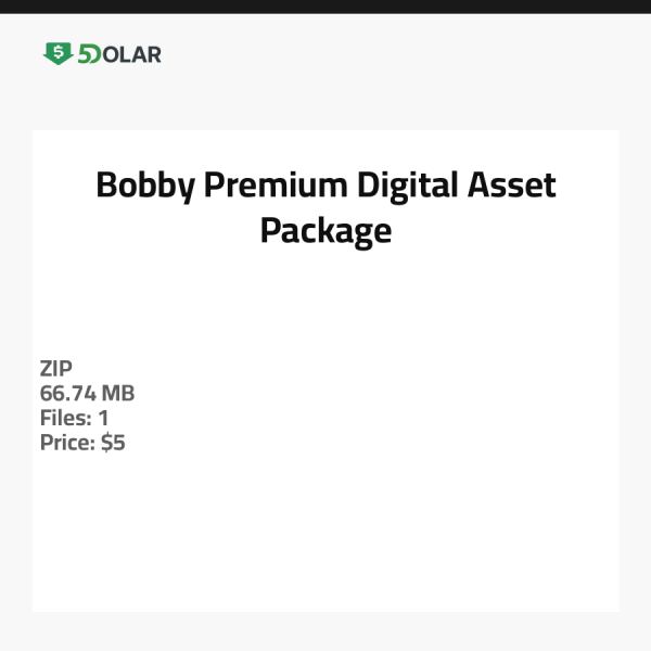 Bobby - Premium Digital Asset Package